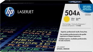 HP Toner CE252A yellow ColorSphere hinta ja tiedot | Laserkasetit | hobbyhall.fi