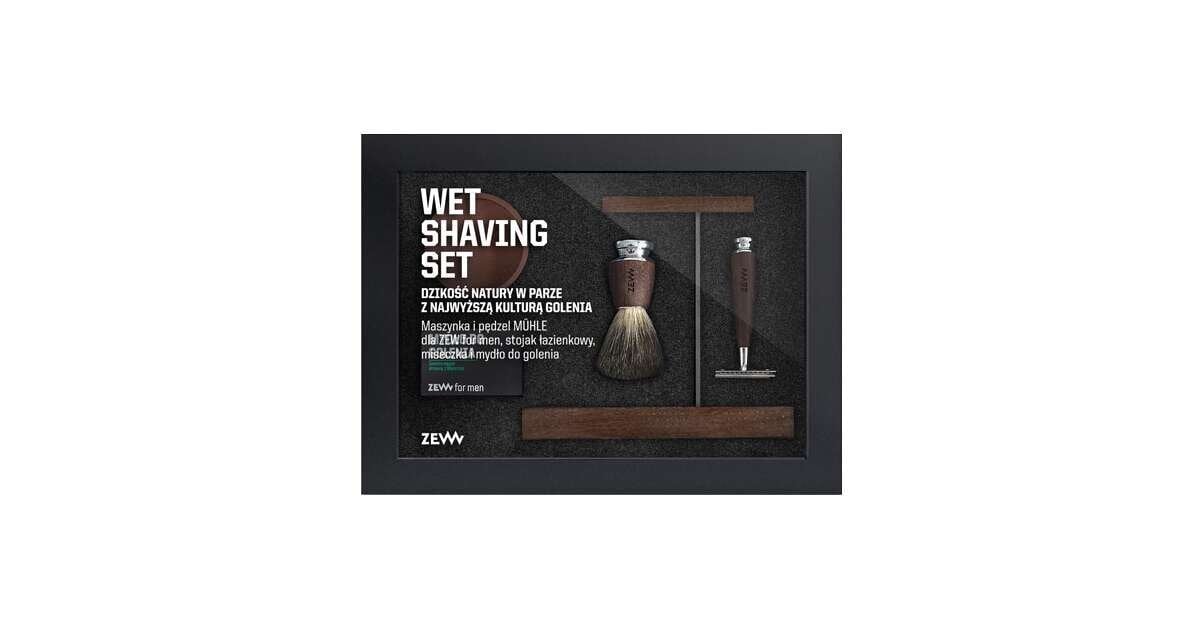 Parranajosarja miehille Zew For Men Wet Shaving hinta ja tiedot | Parranajo ja karvanpoisto | hobbyhall.fi