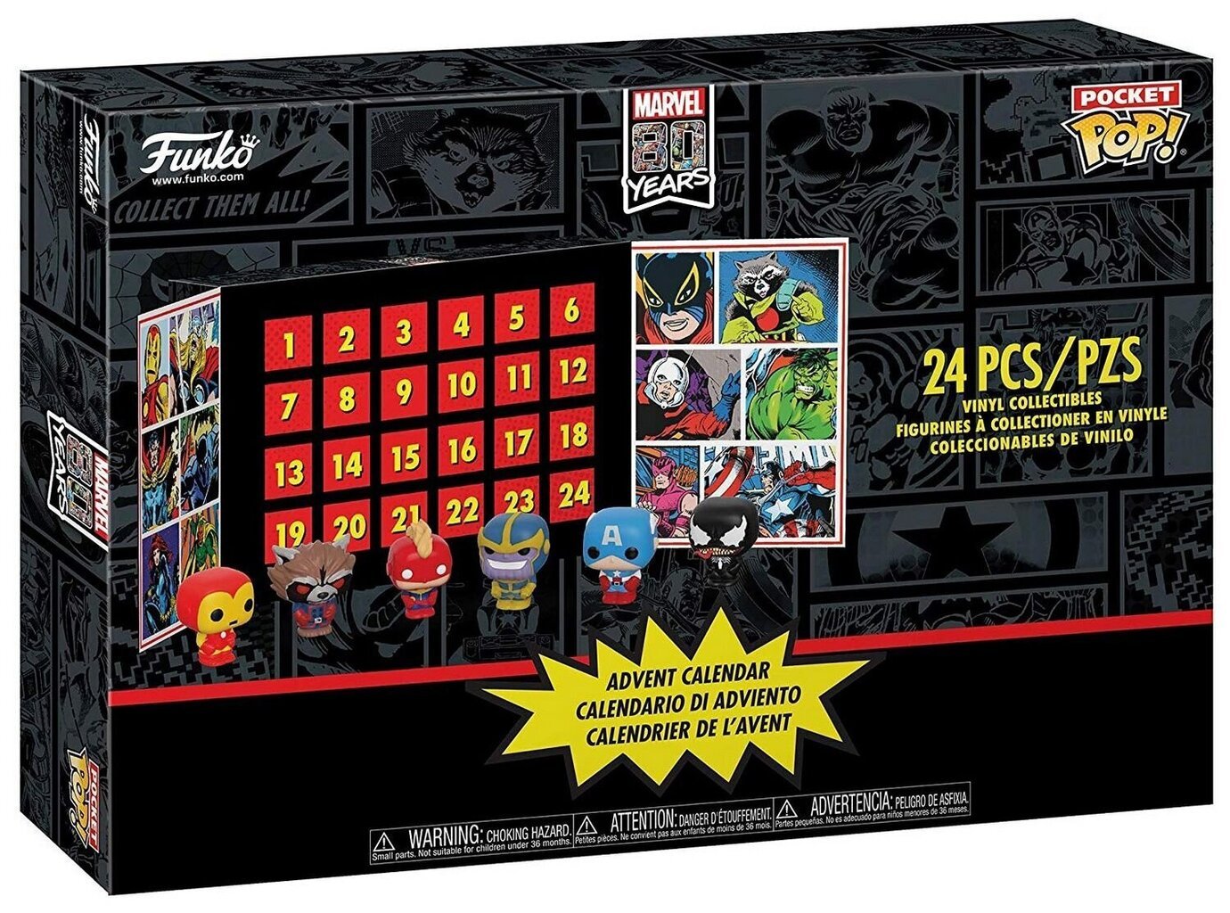 Funko Pop! Marvel Avengers Joulukalenteri hinta ja tiedot | Pelien oheistuotteet | hobbyhall.fi