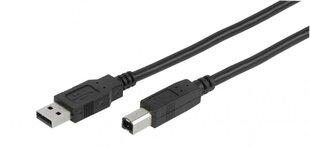 Kaapeli Vivanco USB 2.0 A - USB B, 1.8 m. hinta ja tiedot | Kaapelit ja adapterit | hobbyhall.fi