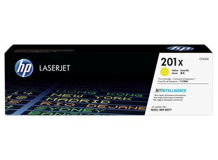 HP 201X värikasetti, keltainen hinta ja tiedot | Laserkasetit | hobbyhall.fi