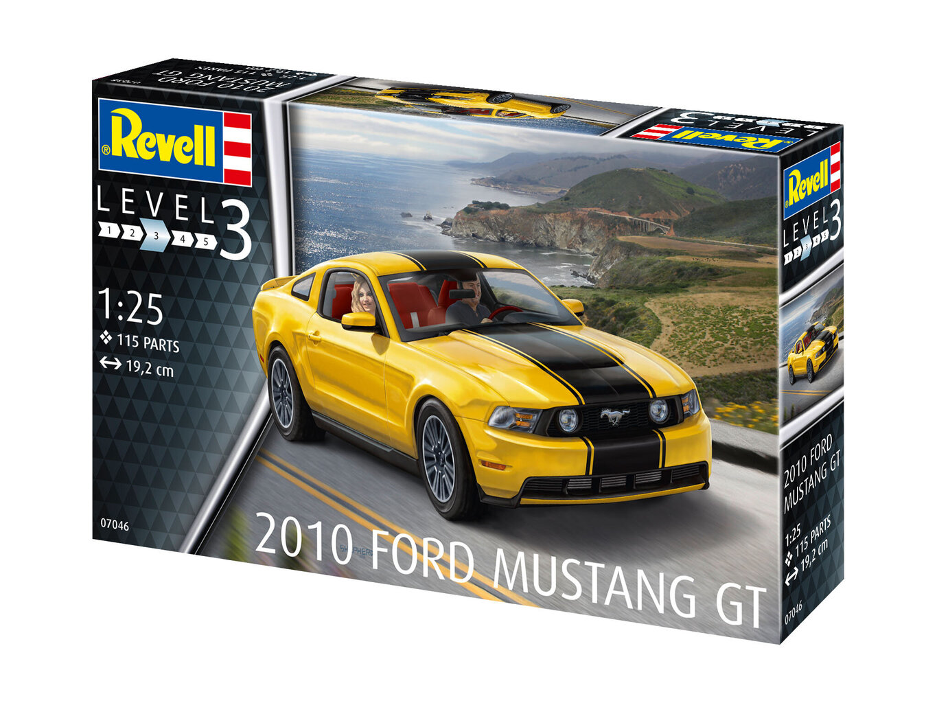 Revell Pienoismalli Auto Ford Mustang GT 2010 hinta ja tiedot | LEGOT ja rakennuslelut | hobbyhall.fi