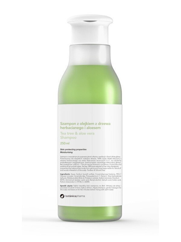 Shampoo Botanicapharma Tea Tree and Aloe, 250ml hinta ja tiedot | Shampoot | hobbyhall.fi