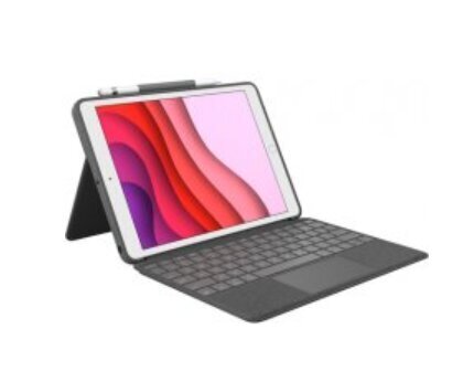 Logitech Combo Touch iPad 7 -näppäimistö Espanja ( ES ) hinta ja tiedot | Tablettien kotelot ja muut tarvikkeet | hobbyhall.fi