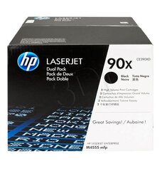 HP 90X -värikasetti, 2 kpl / pakkaus, musta hinta ja tiedot | Laserkasetit | hobbyhall.fi