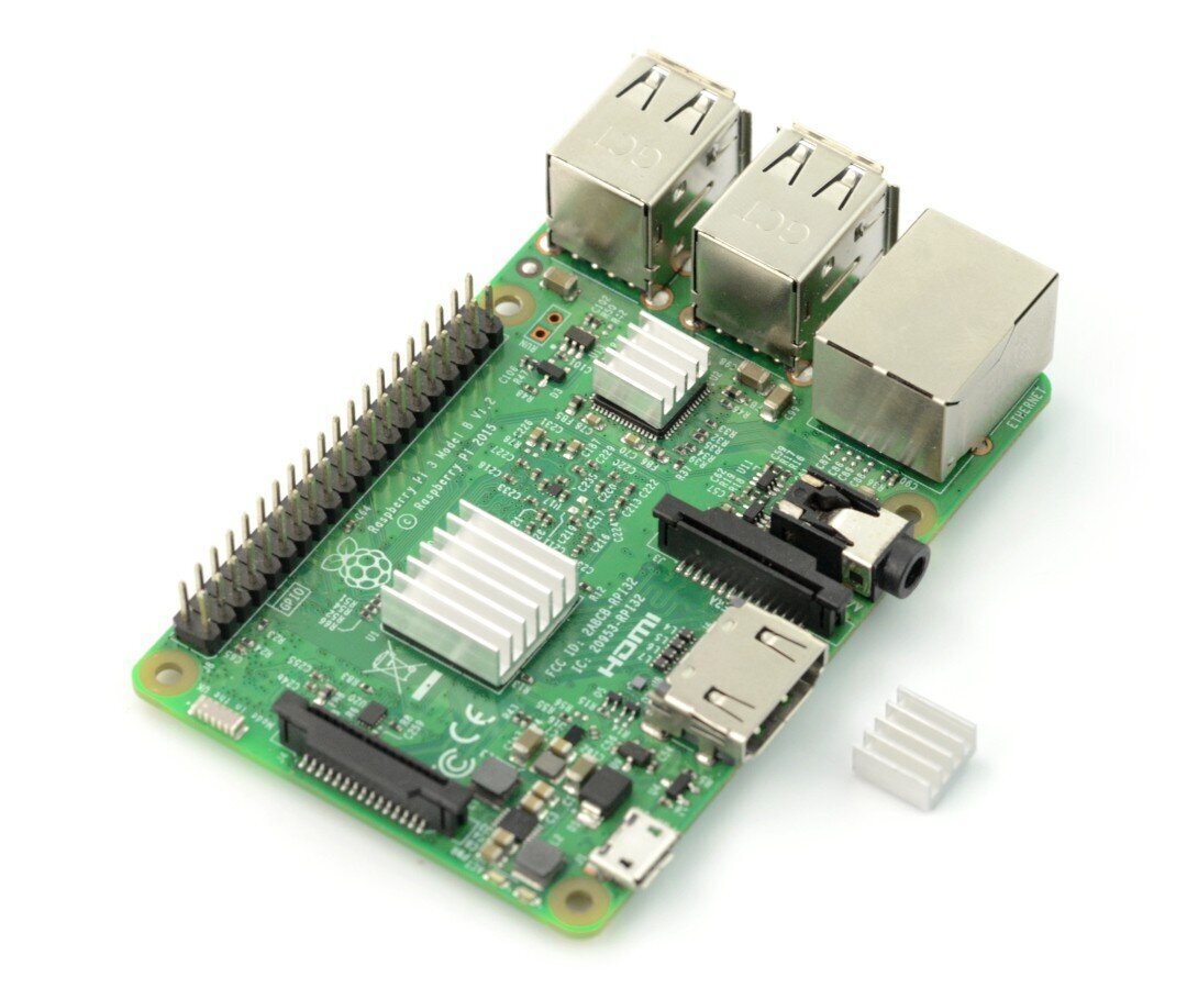 Raspberry Pi 3B WiFi + 32Gt microSD + lisävarusteet hinta ja tiedot | Mikrokontrollerit | hobbyhall.fi