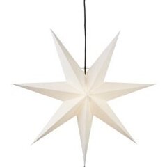 Ripustettava paperinen tähti, valkoinen E14 70 cm x 70 cm Frozen 231-91 hinta ja tiedot | Joulukoristeet | hobbyhall.fi