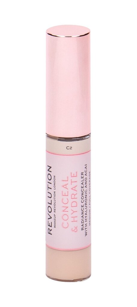 Makeup Revolution London Conceal & Hydrate Concealer - Kosteuttava peitevoide ja meikkivoide 13 ml hinta ja tiedot | Meikkivoiteet ja puuterit | hobbyhall.fi