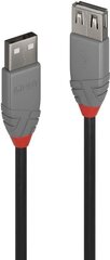 Lindy USB-A 0,2 m hinta ja tiedot | Puhelinkaapelit | hobbyhall.fi