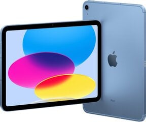 iPad 10.9" Wi-Fi + Cellular 64GB - Blue 10th Gen - MQ6K3HC/A hinta ja tiedot | Tabletit | hobbyhall.fi