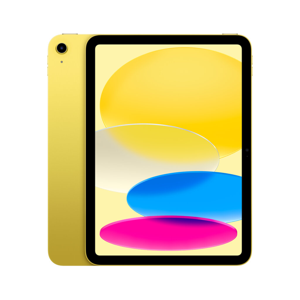 iPad 10.9" Wi-Fi 256GB - Yellow 10th Gen - MPQA3HC/A hinta ja tiedot | Tabletit | hobbyhall.fi