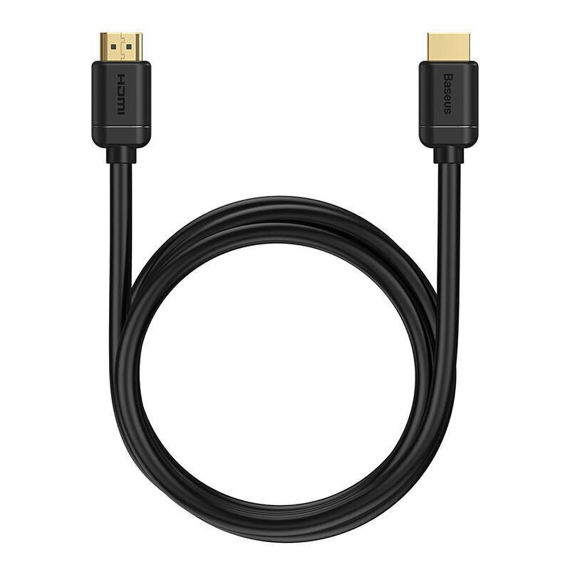 Baseus High Definition -sarjan HDMI 2.0 -kaapeli, 4K 60 Hz, 1,5 m (musta) hinta ja tiedot | Kaapelit ja adapterit | hobbyhall.fi