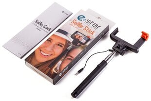 Selfie Stick eSTAR C1, musta hinta ja tiedot | eSTAR Matkapuhelimet ja tarvikkeet | hobbyhall.fi