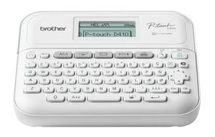 Brother P-touch PT-D410 Mono hinta ja tiedot | Tulostustarvikkeet | hobbyhall.fi