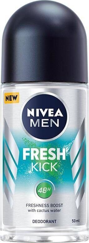 Nivea Fresh Kick Roll-on deodorantti 50 ml hinta ja tiedot | Deodorantit | hobbyhall.fi