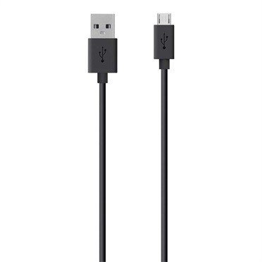 BELKIN MIXIT Micro-USB to USB ChargeSync Cable, Black hinta ja tiedot | Puhelinkaapelit | hobbyhall.fi