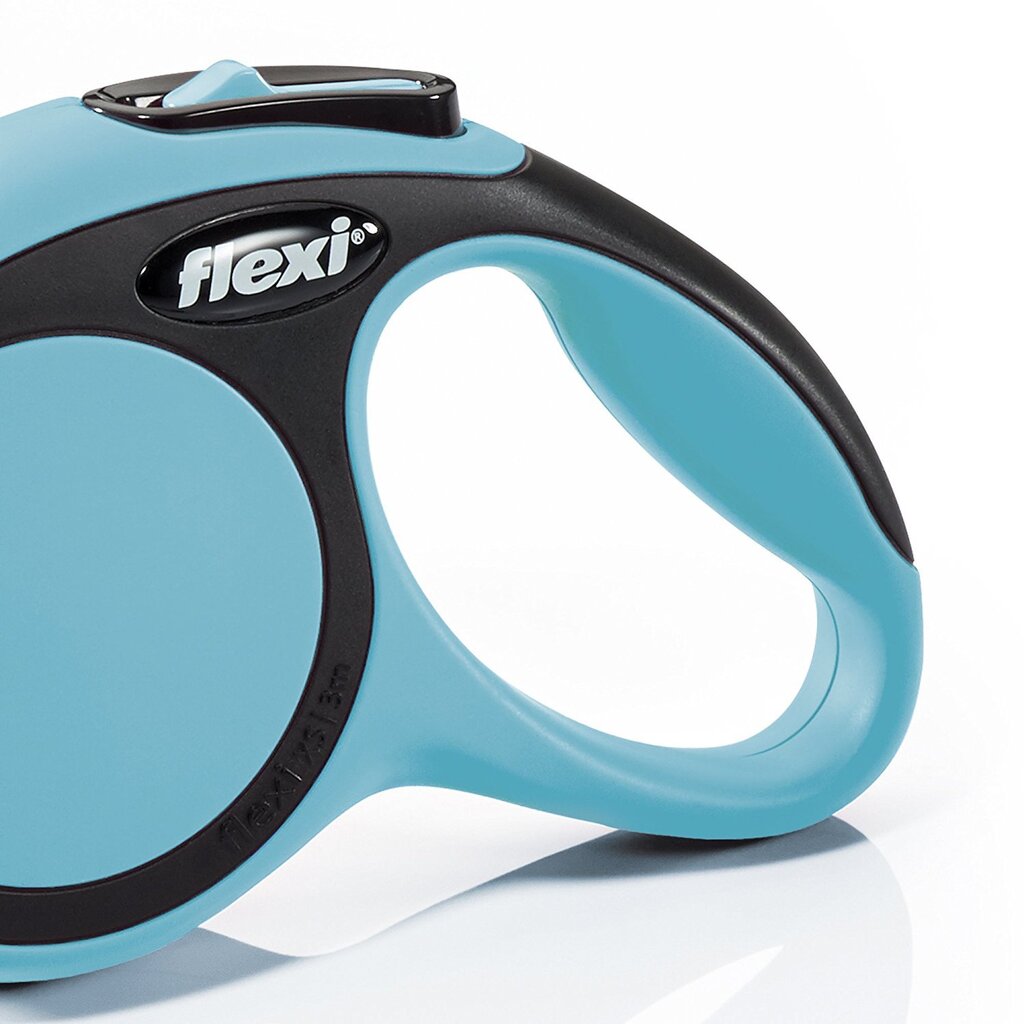 Flexi New Comfort XS -talutushihna, 3 m, sininen hinta ja tiedot | Koiran talutushihnat | hobbyhall.fi