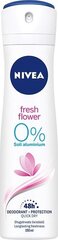 NIVEA Fresh Flower deodoranttisuihke naisille 150 ml hinta ja tiedot | Nivea Hygieniatuotteet | hobbyhall.fi