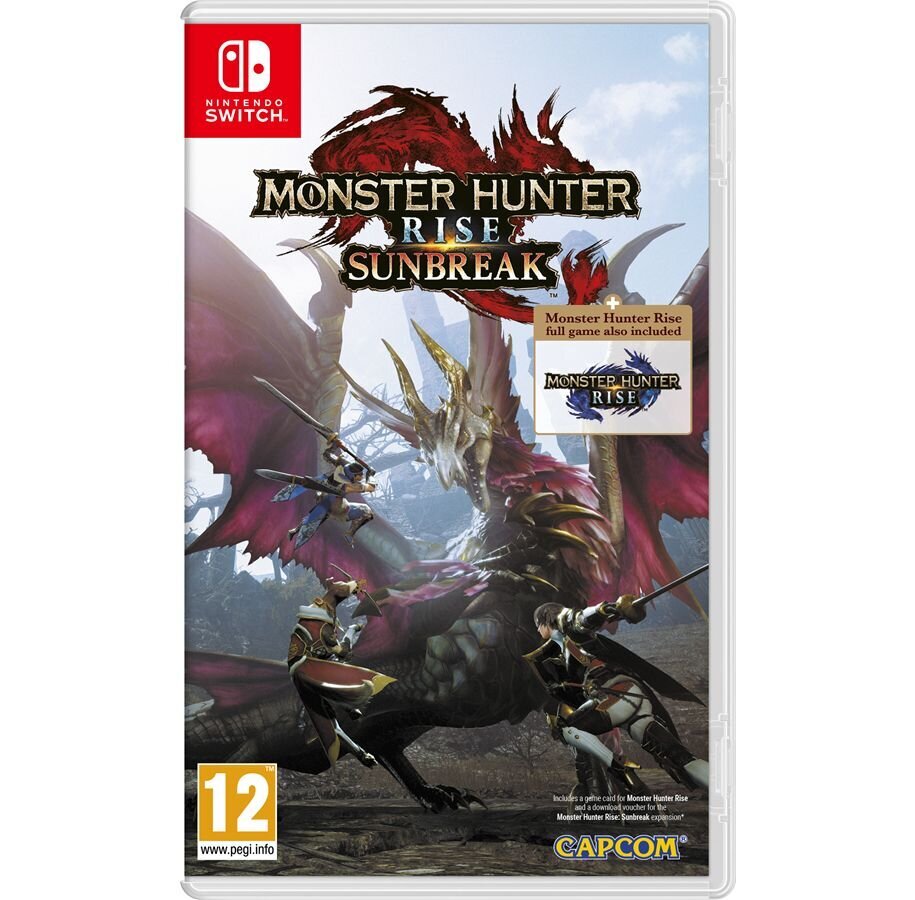 Monster Hunter Rise + Sunbreak Switch hinta ja tiedot | Tietokone- ja konsolipelit | hobbyhall.fi