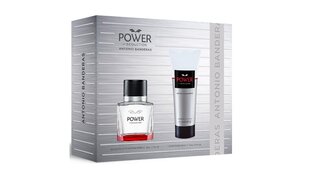 Setti Antonio Banderas Power of Seduction miehille: EDT 50 ml, partabalsami 75 ml hinta ja tiedot | Miesten hajuvedet | hobbyhall.fi