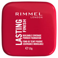 Puuteri Rimmel London Lasting Finish 10 g, 010 Latte hinta ja tiedot | Meikkivoiteet ja puuterit | hobbyhall.fi