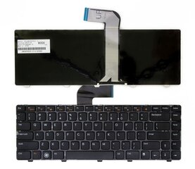 Kannettavan tietokoneen näppäimistö DELL Inspiron 14R: 3420, 3520, 5520, 7520, N5040, N5050, L502x hinta ja tiedot | Näppäimistöt | hobbyhall.fi