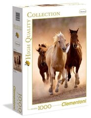 Palapeli Clementoni High Quality Running Horses 1000 palaa hinta ja tiedot | Palapelit | hobbyhall.fi