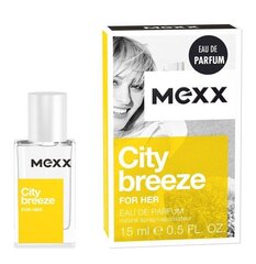 Mexx City Breeze For Her EDP naiselle 15 ml hinta ja tiedot | Naisten hajuvedet | hobbyhall.fi