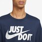 Nike miesten T-paita NSW TEE JUST DO IT SWOOSH, tummansininen hinta ja tiedot | Miesten T-paidat | hobbyhall.fi