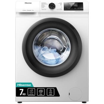 Hisense WFQP7012EVM hinta ja tiedot | Pyykinpesukoneet | hobbyhall.fi