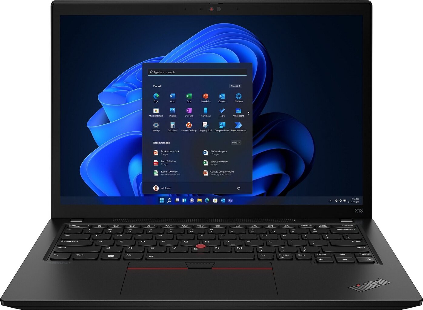 Lenovo ThinkPad X13 Gen 3 13,3" Ryzen 5P 6650U 16/256 GB W11 ENG hinta ja tiedot | Kannettavat tietokoneet | hobbyhall.fi