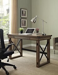 Työpöytä Dorel Home Veneer, ruskea hinta ja tiedot | Dorel Home Huonekalut ja sisustus | hobbyhall.fi