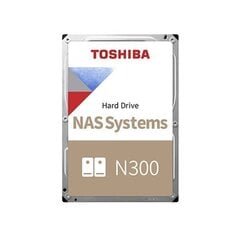 Toshiba N300 NAS HDWG31GUZSVA hinta ja tiedot | Kovalevyt | hobbyhall.fi