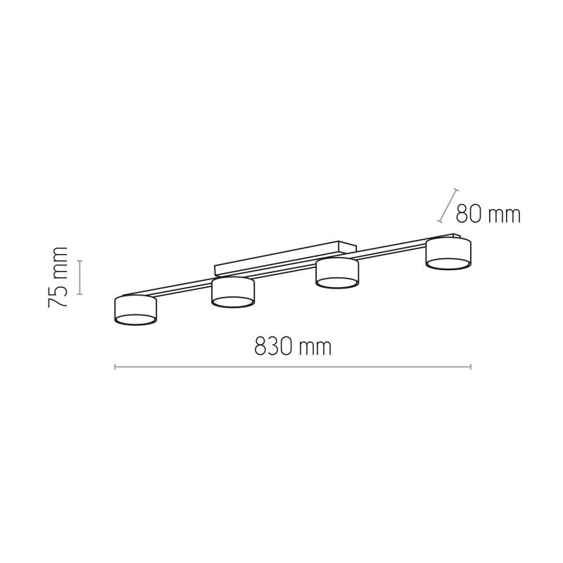 Kattovalaisin TK Lighting Dallas 6245 hinta ja tiedot | Kattovalaisimet | hobbyhall.fi