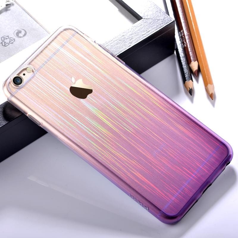 Suojaava takaosa DEVIA 20332 Apple iPhone 6 Plus / 6s Plus -puhelimelle, violetti hinta ja tiedot | Puhelimen kuoret ja kotelot | hobbyhall.fi