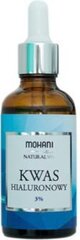 Hyaluronihappogeeli Mohani Natural Spa, 50 ml hinta ja tiedot | Kasvoöljyt ja seerumit | hobbyhall.fi