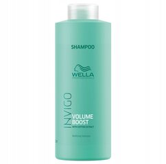 Shampoo ohuille hiuksille Wella Volume Boost Invigo Shampoo 1000ml hinta ja tiedot | Wella Hajuvedet ja kosmetiikka | hobbyhall.fi