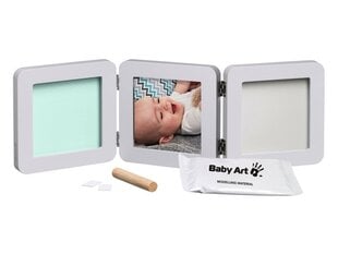 Kolminkertainen valokuvakehys Baby Art, harmaa pastelli hinta ja tiedot | Baby Art Lapset | hobbyhall.fi