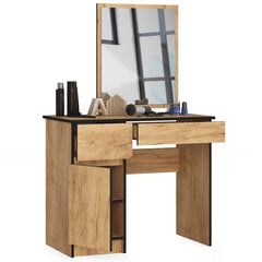 Pukeutumispöytä peilillä 50x60 cm, Craft tammi hinta ja tiedot | Peilipöydät | hobbyhall.fi