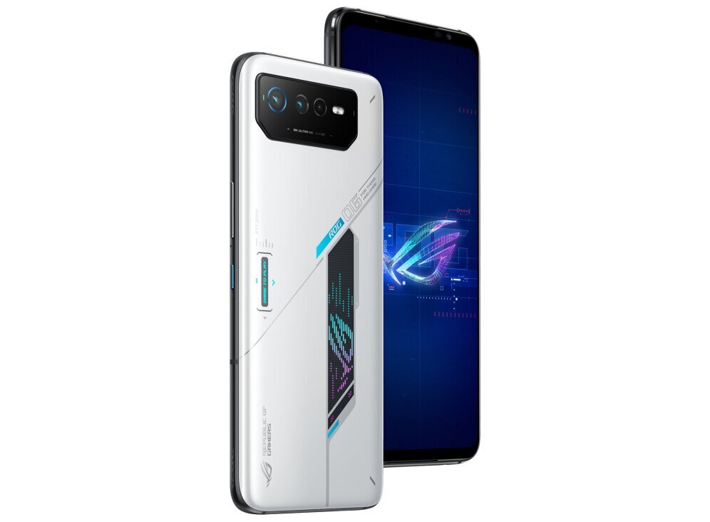 Asus ROG Phone 6 5G 12/256GB Dual SIM White 90AI00B2-M000Z0 hinta ja tiedot | Matkapuhelimet | hobbyhall.fi