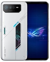 Asus ROG Phone 6 5G 12/256GB Dual SIM White 90AI00B2-M000Z0 hinta ja tiedot | Matkapuhelimet | hobbyhall.fi