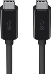 Belkin F2CU049BT2M-BLK hinta ja tiedot | Puhelinkaapelit | hobbyhall.fi