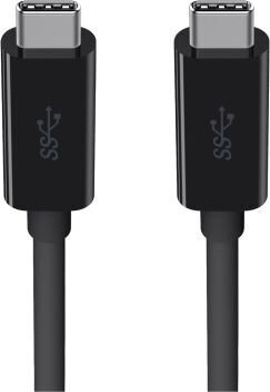 Belkin F2CU049BT2M-BLK hinta ja tiedot | Puhelinkaapelit | hobbyhall.fi