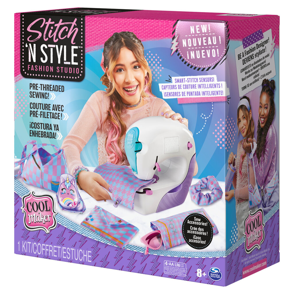 Cool Maker Stitch n Style -ompelukone hinta ja tiedot | Tyttöjen lelut | hobbyhall.fi