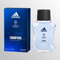 Setti Adidas UEFA VIII miehille: hajuvesi EDT 50 ml + suihkugeeli 250 ml hinta ja tiedot | Adidas Vartalonhoito | hobbyhall.fi