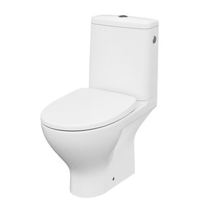 WC-istuin Cersanit Compact 666 MODUO CO 010 hitaasti sulkeutuvalla kannella hinta ja tiedot | WC-istuimet | hobbyhall.fi