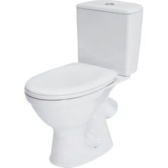 WC-istuin Cersanit Compact 484 MERIDA 031, jossa on hitaasti sulkeutuva kansi. hinta ja tiedot | Cersanit Kodin remontointi | hobbyhall.fi