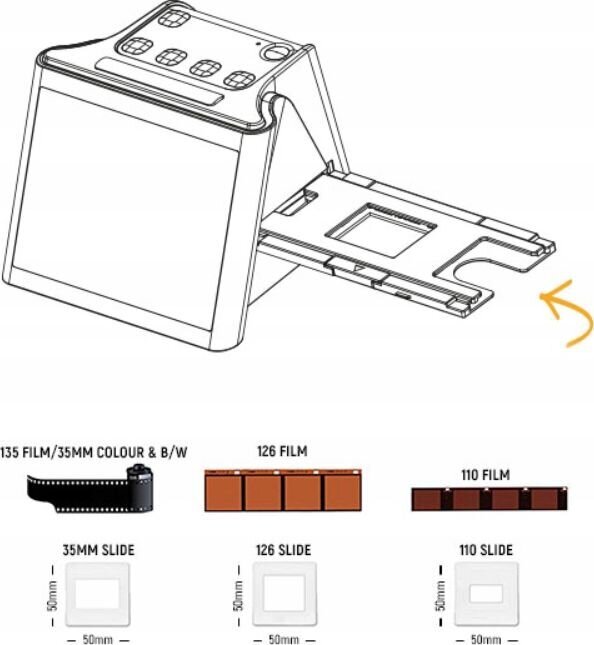 EasyPix SB5923 hinta ja tiedot | Skannerit | hobbyhall.fi