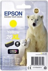 Epson C13T26344012, keltainen hinta ja tiedot | Mustekasetit | hobbyhall.fi