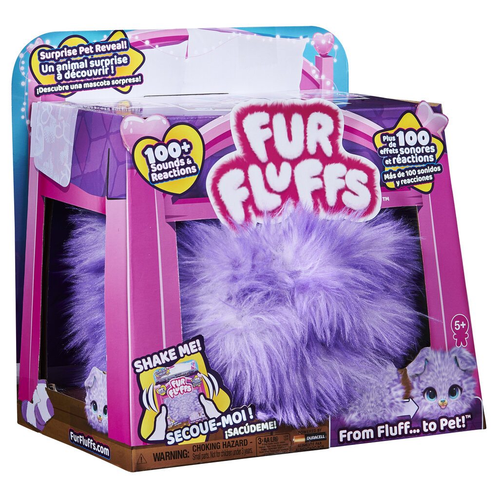 Interaktiivinen koiranpentu FurFluff Pupper-Fluff hinta ja tiedot | Tyttöjen lelut | hobbyhall.fi